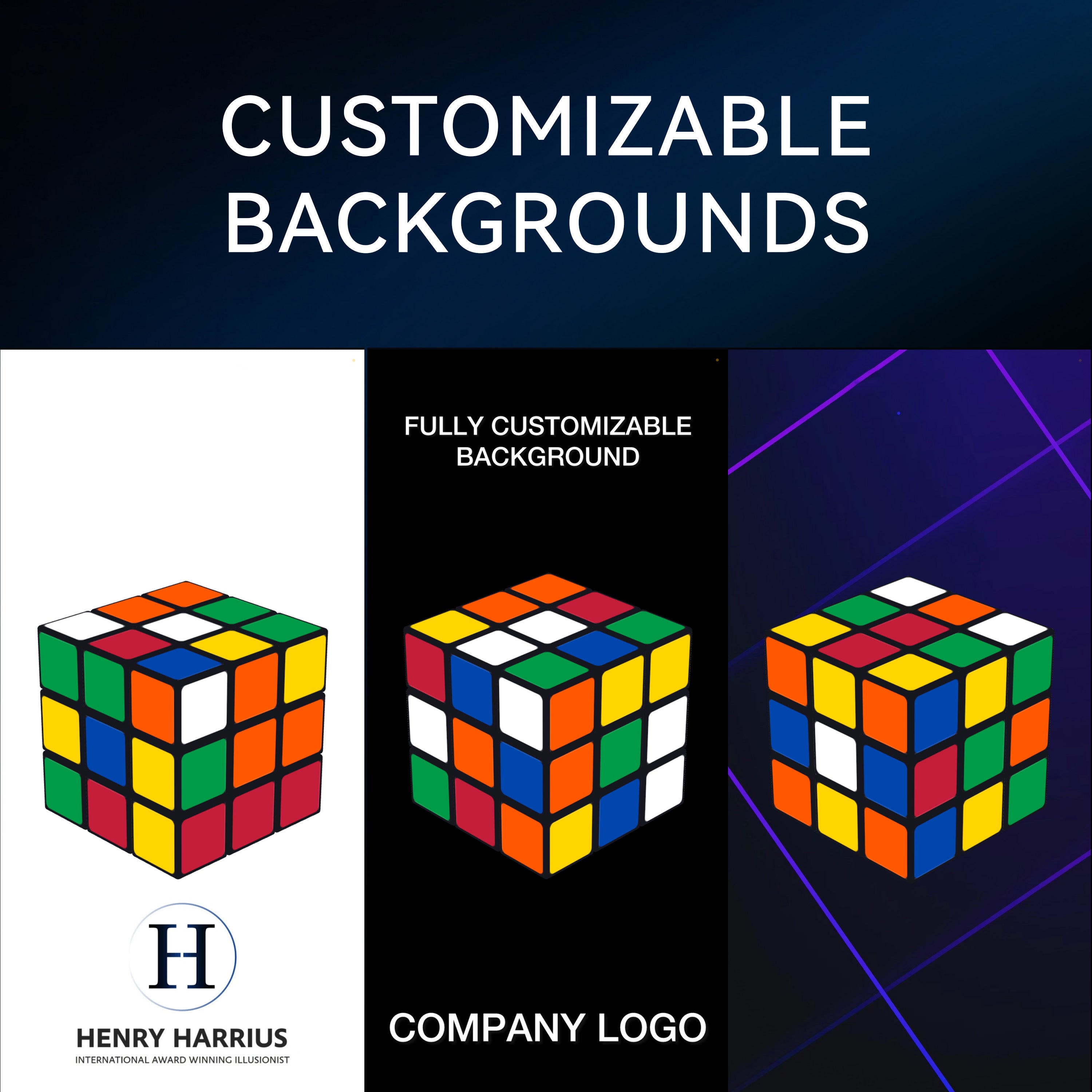 Coincubed customizable background examples